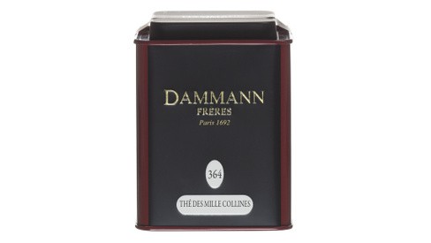 Чай черный ароматизированный Dammann The des Mille Collines/Тысяча Холмов Жестяная банка (100 гр.)